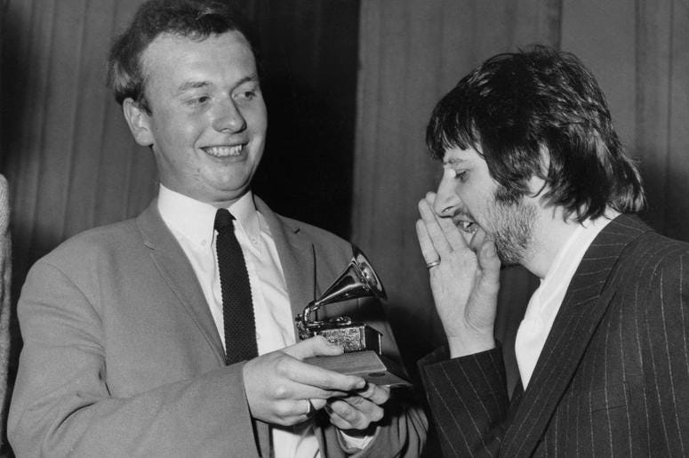 Geoff Emerick And Ringo Starr Geoff Emerick And Ringo Starr