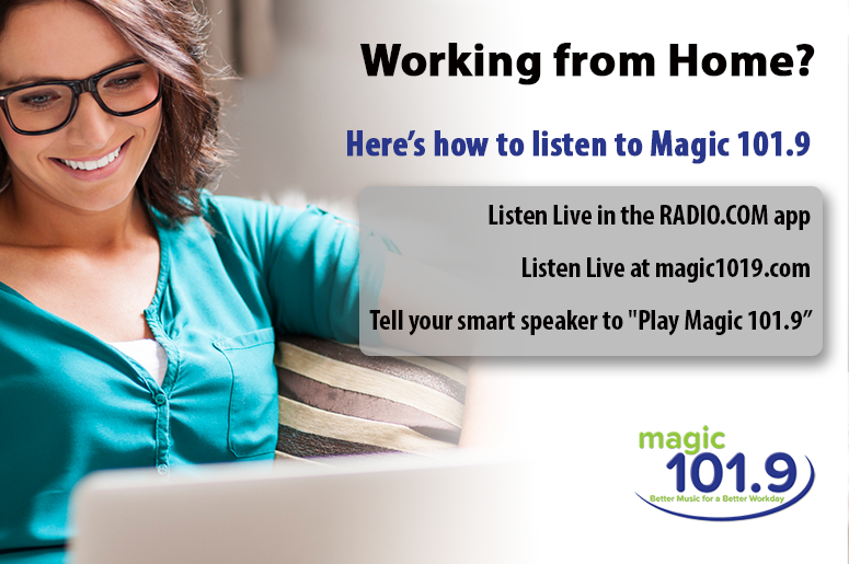 listen while you work from home