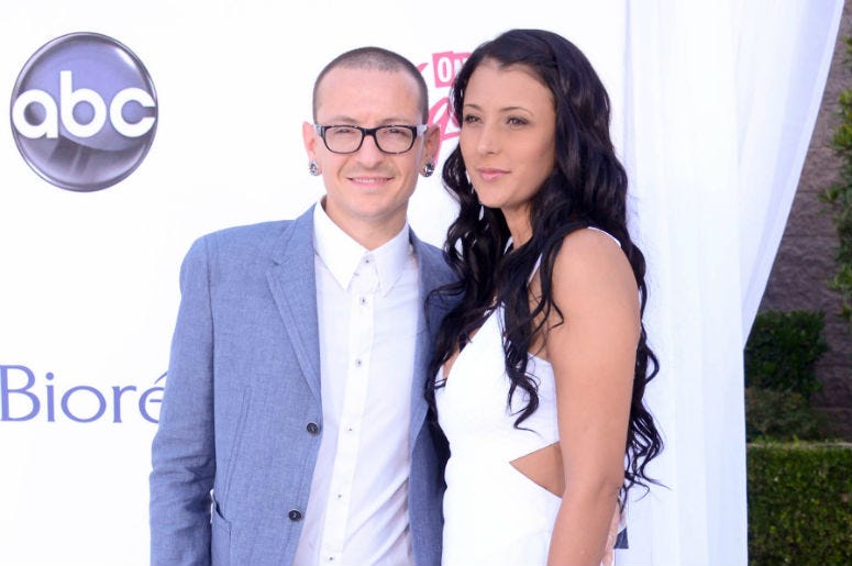 Chester and Talinda Bennington Chester and Talinda Bennington
