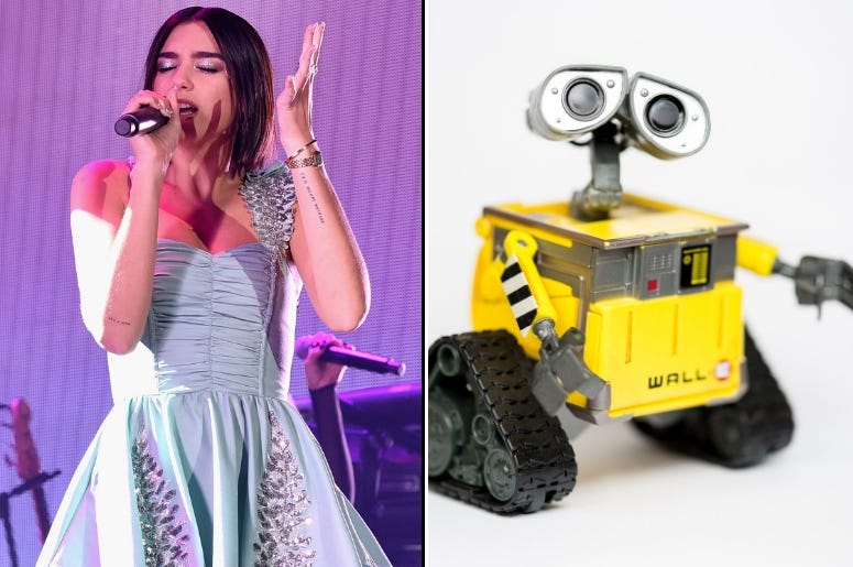 Dua Lipa x WALL-E Dua Lipa x WALL-E