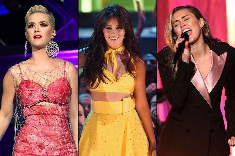 Katy Perry x Camila Cabello x Miley Cyrus Katy Perry x Camila Cabello x Miley Cyrus