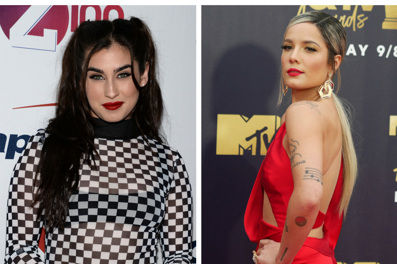 Lauren Jauregui and Halsey Lauren Jauregui and Halsey
