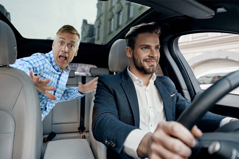 matt got in the wrong car