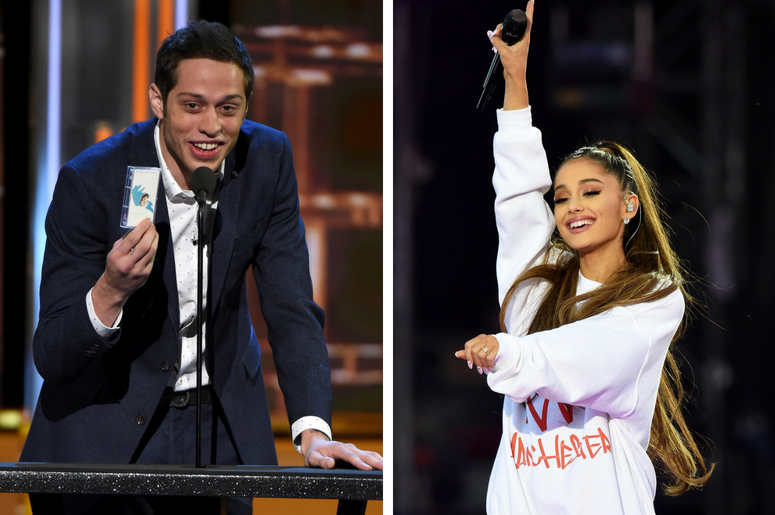 Pete Davidson and Ariana Grande Pete Davidson and Ariana Grande