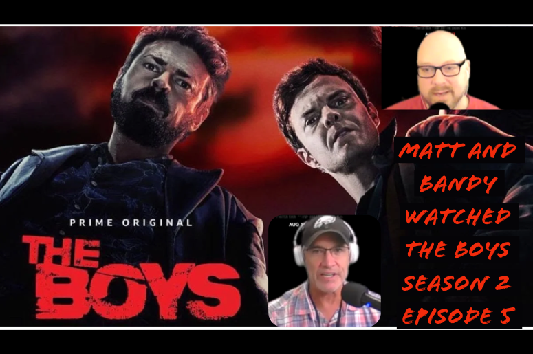 Matt and Bandy are watching The Boys Season 2 Episode 5 on Prime Video Matt and Bandy are watching The Boys Season 2 Episode 5 on Prime Video