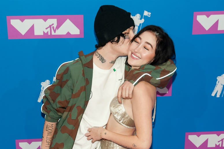 Lil Xan & Noah Cyrus 20 August 2018 - New York, New York - Lil Xan, Noah Cyrus. 2018 MTV Video Music Awards at Radio City Music Hall.