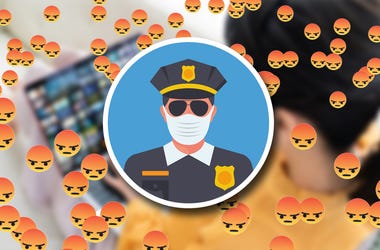 matt and ramona mask police