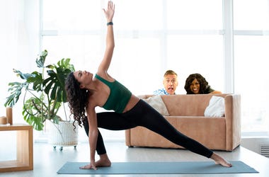 matt and ramona stretching