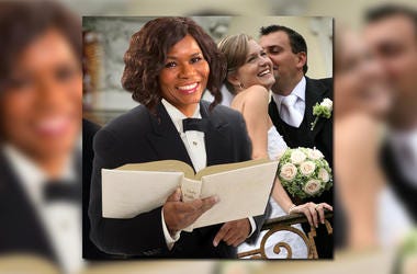 Ramona Holloway performed marriage ceremony