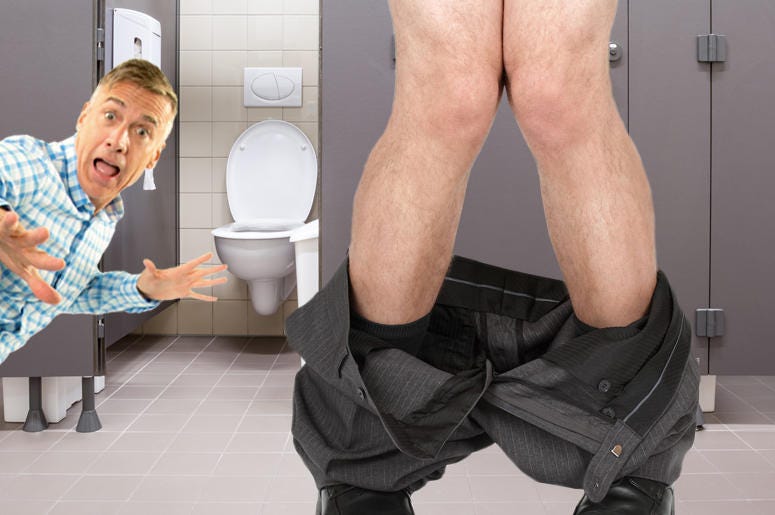 matt caught bathroom Kohls