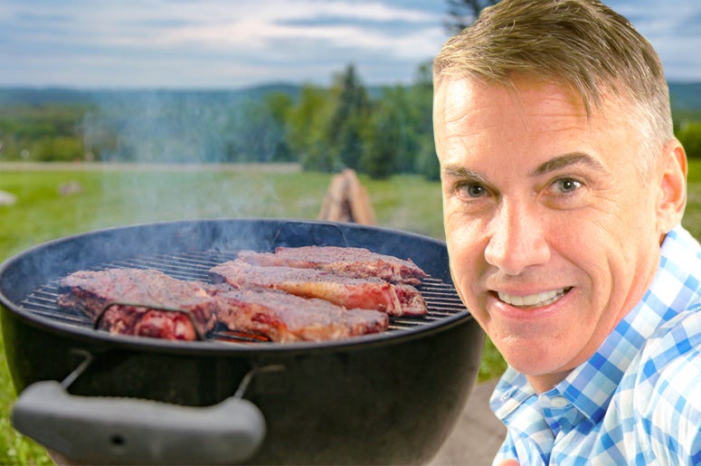 matt cooking on grill