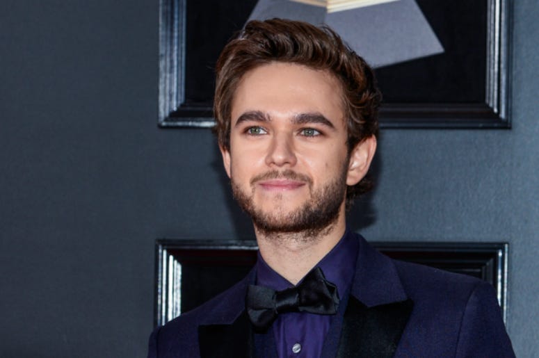 Zedd Zedd arrives at the 60th Annual GRAMMY Awards red carpet at Madison Square Garden in New York City, NY on January 28, 2018.