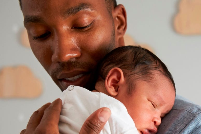 Daddy and baby Dad and baby