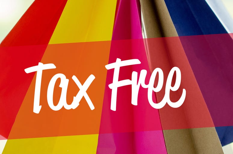 Tax Free Sales Tax Holiday