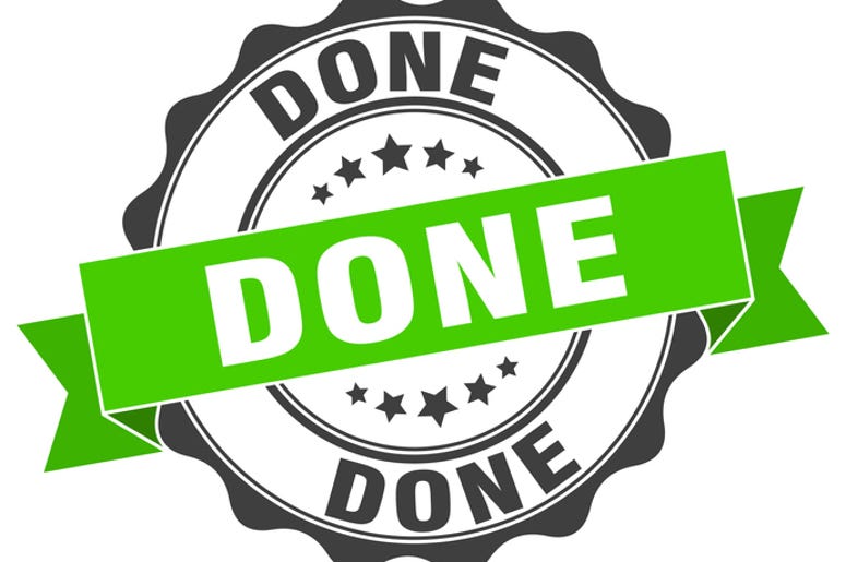 Done and Done Done and Done