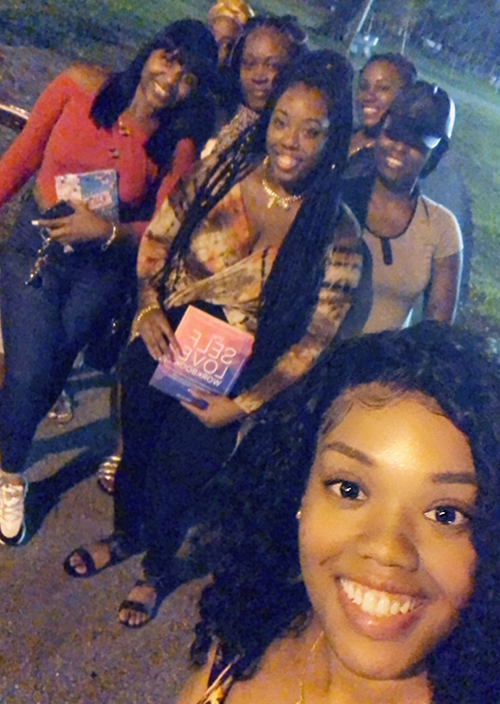 Latasha and a group read the Self Love Workbook Latasha and a group read the Self Love Workbook