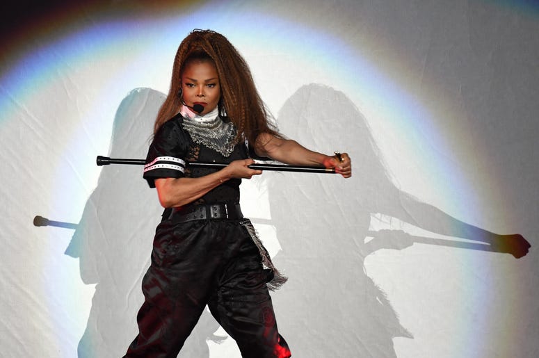 Janet Jackson performs at American Airlines Arena Janet Jackson performs at American Airlines Arena