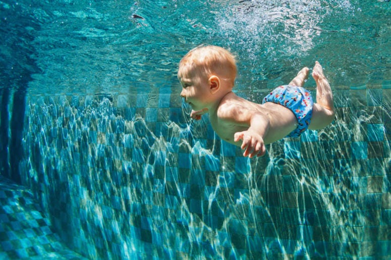 Baby Swimming Baby Swimming