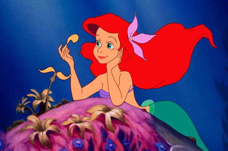 En esta imagen difundida por Disney, Ariel, cuya voz original hace Jodi Benson, en una escena de "La Sirenita". La cinta animada celebra este año su 30mo aniversario. En esta imagen difundida por Disney, Ariel, cuya voz original hace Jodi Benson, en una escena de "La Sirenita". La cinta animada celebra este año su 30mo aniversario.