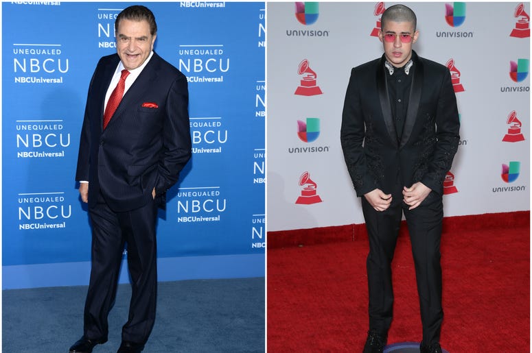 Don Francisco and Bad Bunny