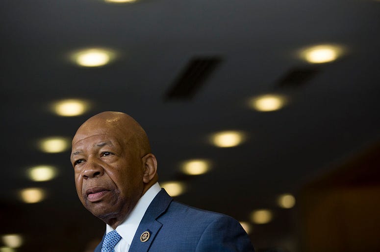 Rep. (D-MD) speaks to the media at the University of Baltimore, May 5, 2015 in Baltimore, Maryland. Rep. (D-MD) speaks to the media at the University of Baltimore, May 5, 2015 in Baltimore, Maryland.