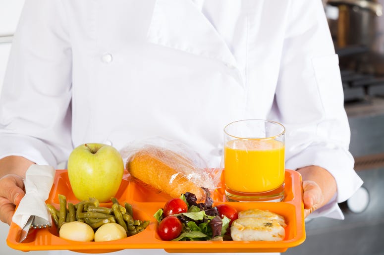 School lunch tray School lunch tray