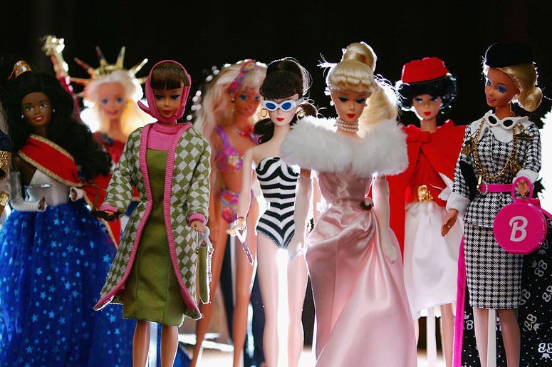 First launched at the New York Toy Show in 1959, Barbie has now become the largest selling toy ever produced. Barbie has worn the outfits of the great designers such as Dior, Ralph Lauren, Armani, Versace and many others, and has seen a career of almost 5 First launched at the New York Toy Show in 1959, Barbie has now become the largest selling toy ever produced. Barbie has worn the outfits of the great designers such as Dior, Ralph Lauren, Armani, Versace and many others, and has seen a career of almost 5