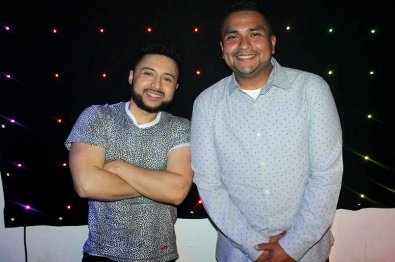 Juan El Poderoso y DJ Danny en Galaxy Juan El Poderoso, DJ Danny, Margarita Thursdays, El Zol 1079, Galaxy Night Club