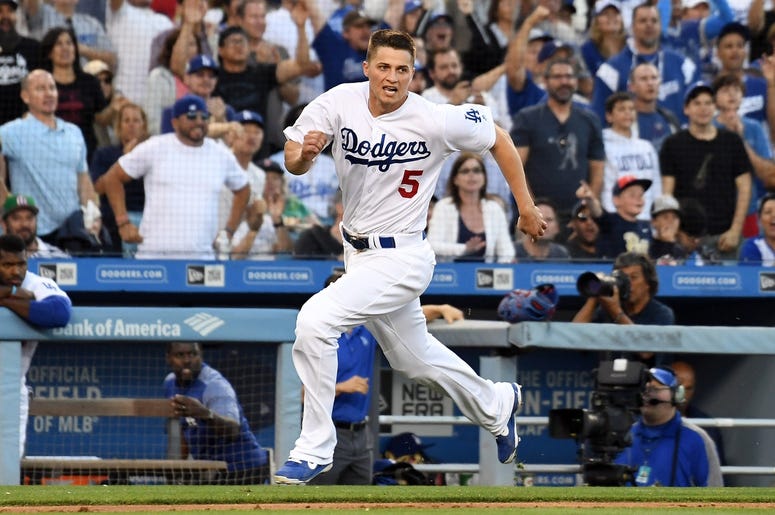 Corey Seager of the Los Angeles Dodgers