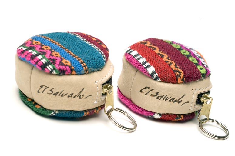 coin purse from El Salvador