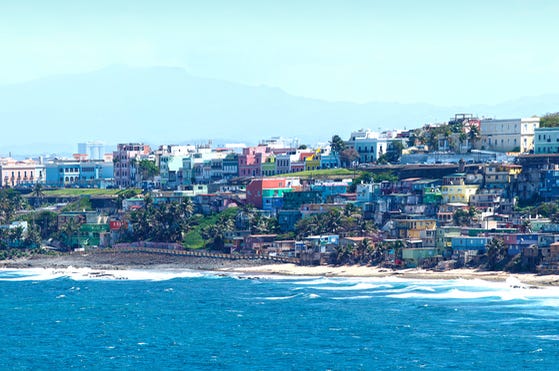 Puerto Rico coastline