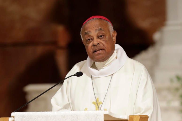En esta imagen de archivo, tomada el 14 de junio de 2017, el arzobispo Wilton D. Gregory interviene en una misa para condenar los abusos sexuales cometidos por el clero y rezar por las víctimas, en Indianápolis. En esta imagen de archivo, tomada el 14 de junio de 2017, el arzobispo Wilton D. Gregory interviene en una misa para condenar los abusos sexuales cometidos por el clero y rezar por las víctimas, en Indianápolis.