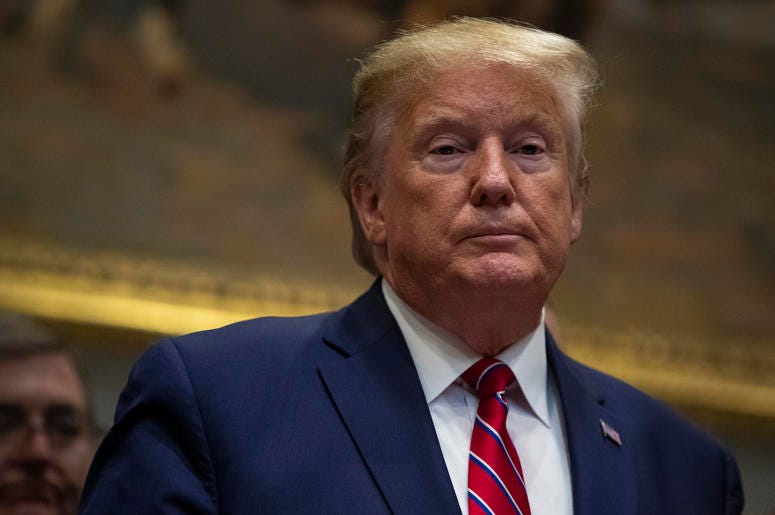 El presidente Donald Trump en la Casa Blanca en Washington el 15 de noviembre del 2019. El presidente Donald Trump en la Casa Blanca en Washington el 15 de noviembre del 2019.