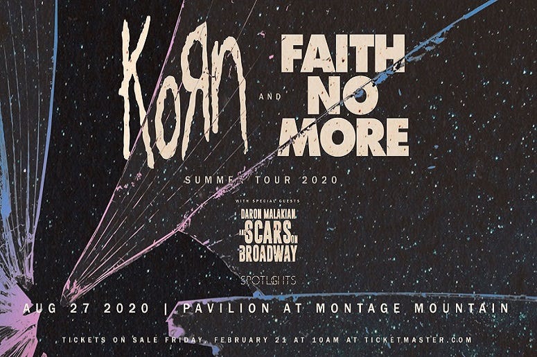 Korn & Faith No More Korn & Faith No More