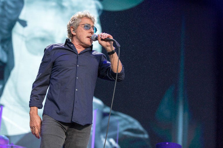 Roger Daltrey of The Who Roger Daltrey of The Who