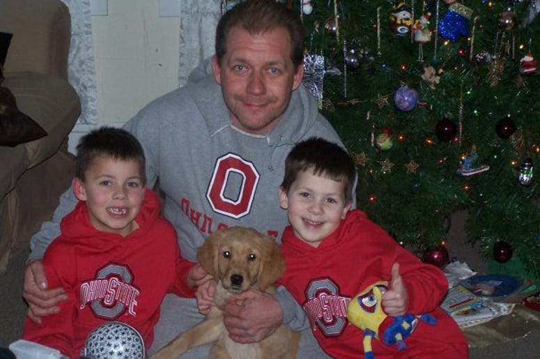 Holyko and Older Boys Show OSU Pride Holyko Shows His Colors With Some Of His Boys