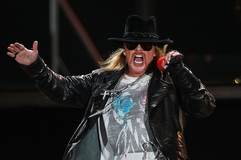 Axl Rose of Guns N' Roses Axl Rose of Guns N' Roses