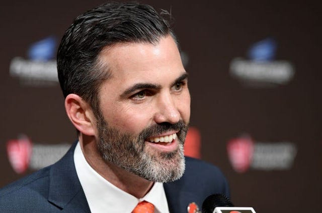 Browns head coach Kevin Stefanski