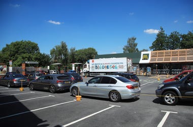 The new normal looks like the old normal cars in line