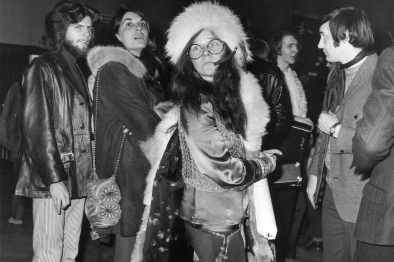 Janis Joplin (1943 - 1970), formerly vocalist with the group Big Brother And The Holding Company Janis Joplin (1943 - 1970), formerly vocalist with the group Big Brother And The Holding Company