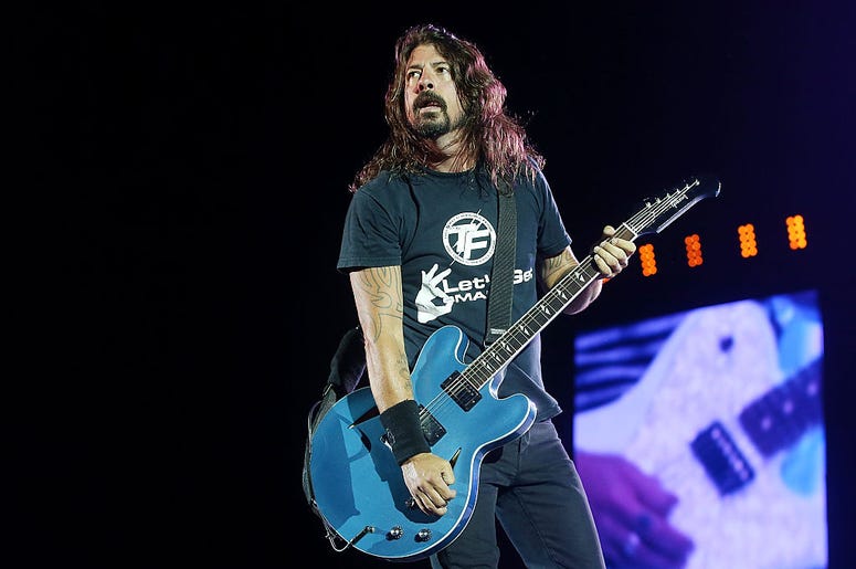 Dave Grohl of the Foo Fighters Dave Grohl of the Foo Fighters