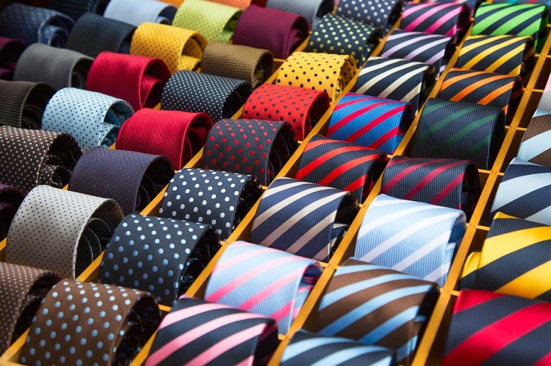Tie collection