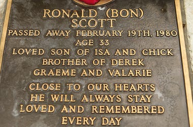 Bon Scott Headstone