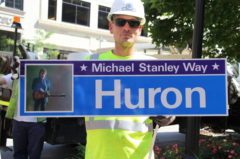 Michael Stanley Way Dedication Michael Stanley Way Dedication