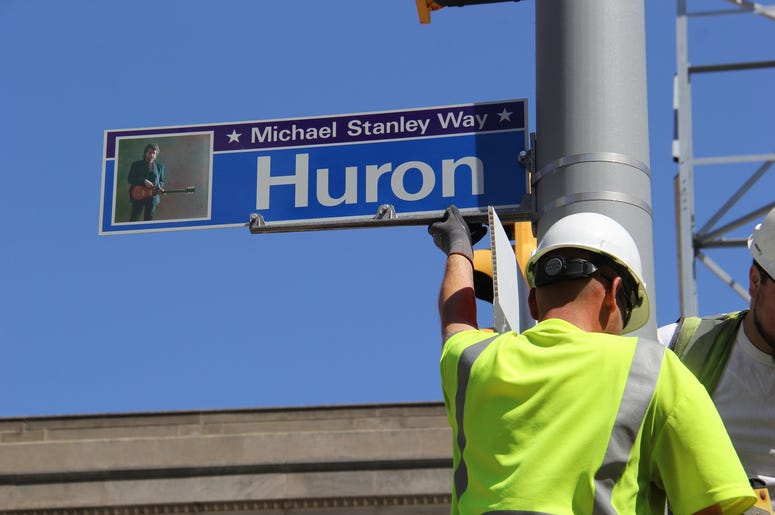 Michael Stanley Way Dedication Michael Stanley Way Dedication