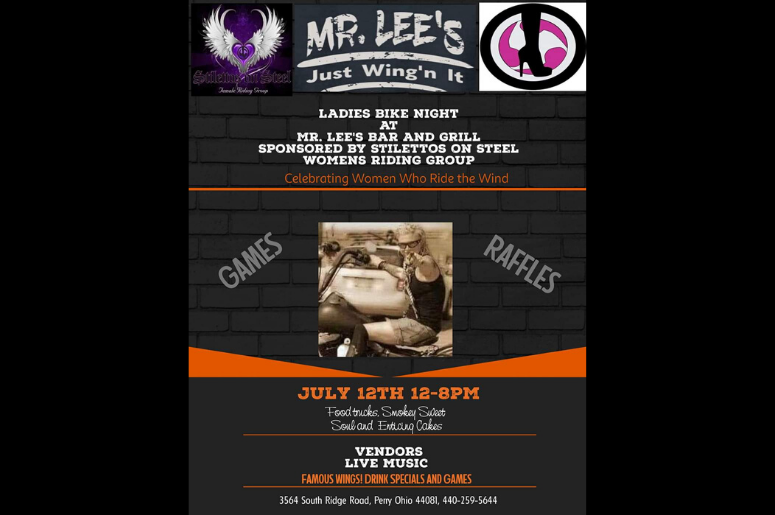 Mr. Lee's Bar and Grill along with Stilettos on Steel Ladies Riding Group