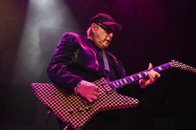 Rick Nielsen of Cheap Trick performs Rick Nielsen of Cheap Trick performs