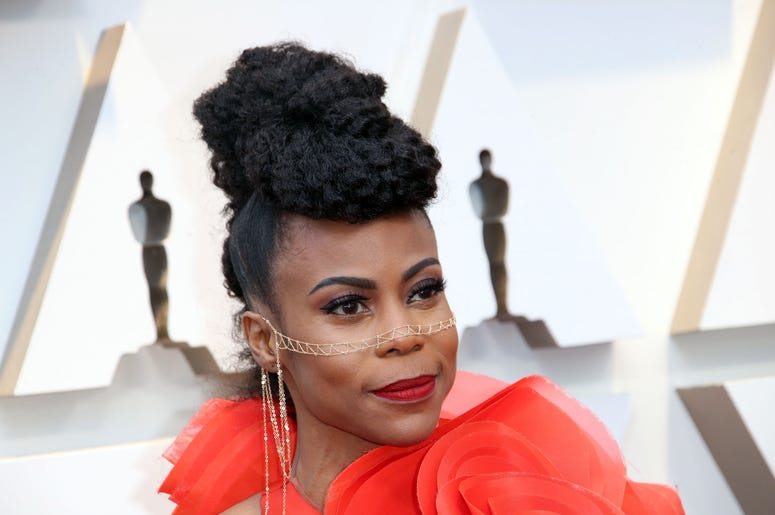 Hannah Beachler arrives at the 91st Academy Awards at the Dolby Theatre. Hannah Beachler arrives at the 91st Academy Awards at the Dolby Theatre.