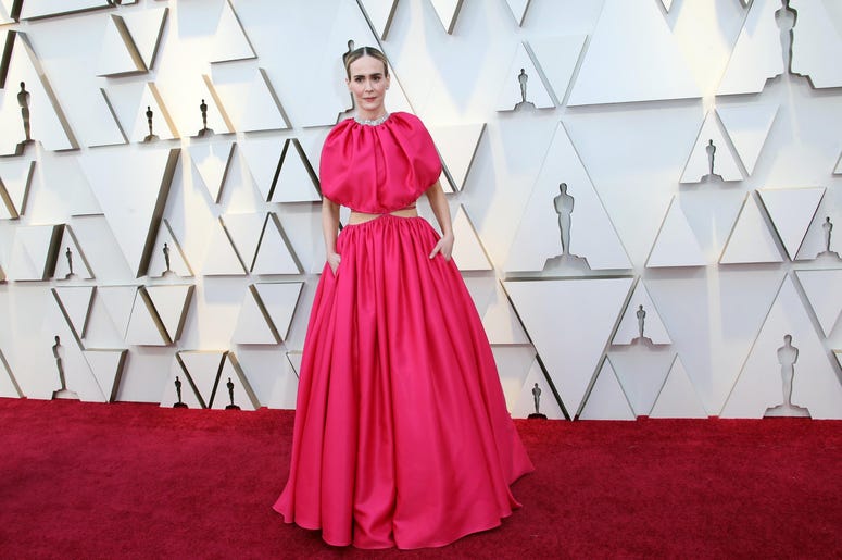 arah Paulson arrives at the 91st Academy Awards at the Dolby Theatre. arah Paulson arrives at the 91st Academy Awards at the Dolby Theatre.