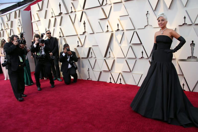 Lady Gaga arrives at the 91st Academy Awards at the Dolby Theatre. Lady Gaga arrives at the 91st Academy Awards at the Dolby Theatre.